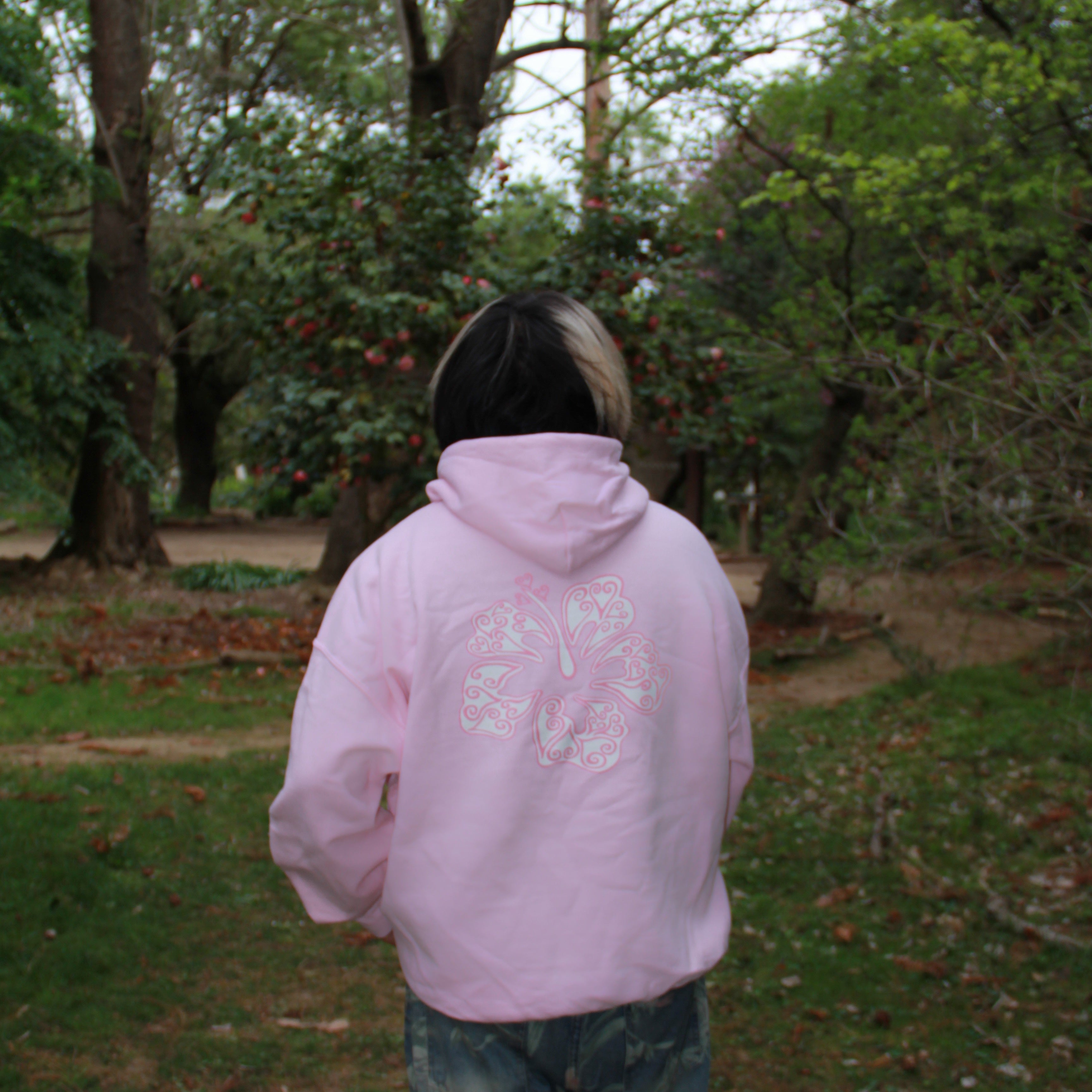 Hlub & Bloom Hoodie (Pink)