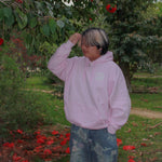 Load image into Gallery viewer, Hlub &amp; Bloom Hoodie (Pink)
