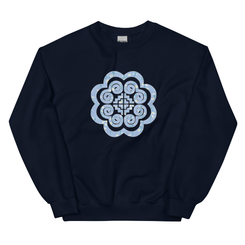 Elephant Footprint Unisex Crewneck *Flower*