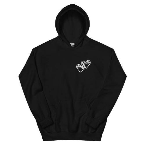 Linked in Love Unisex Hoodie *white*