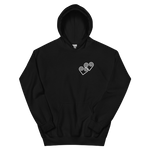 Load image into Gallery viewer, Linked in Love Unisex Hoodie *white*
