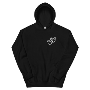 Linked in Love Unisex Hoodie *white*