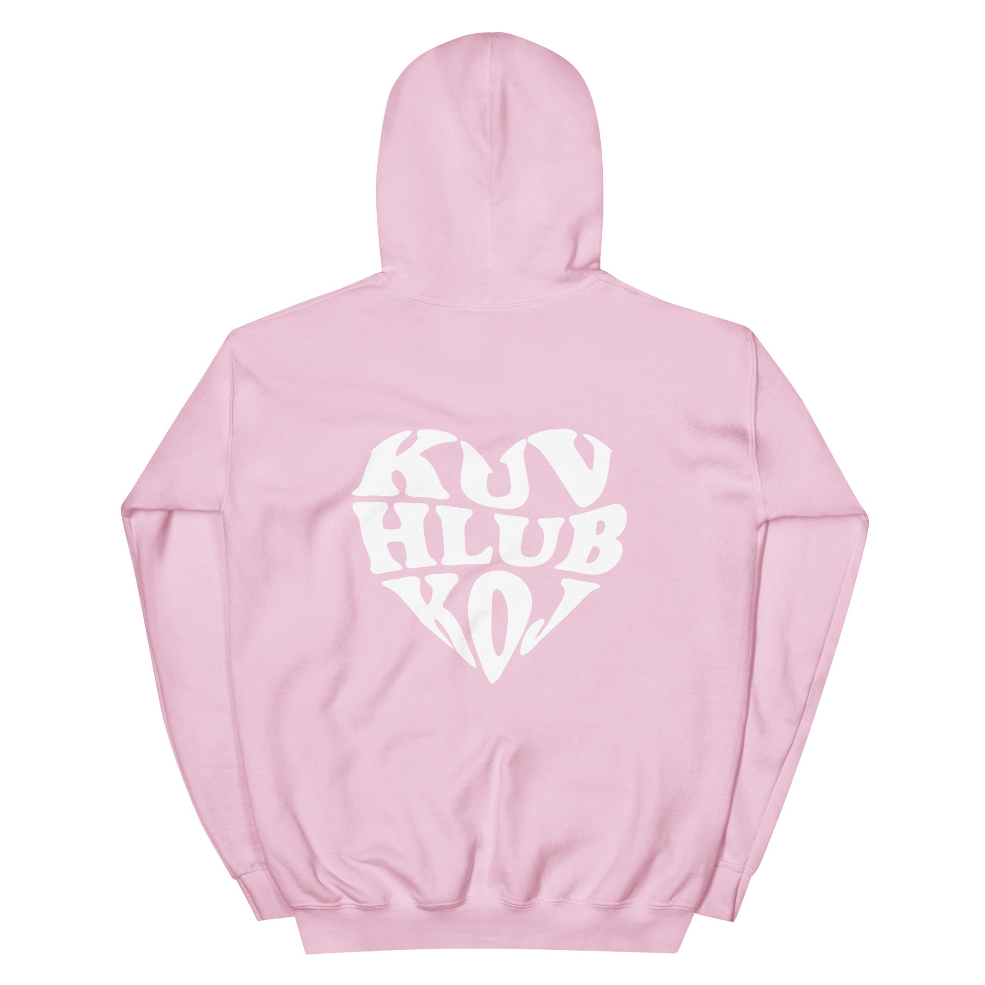 Kuv Hlub Koj Hoodie (White Font)