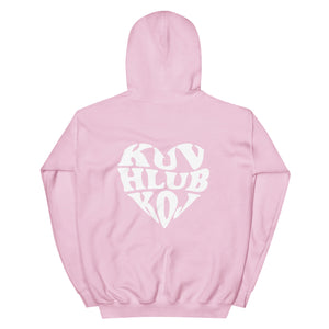 Kuv Hlub Koj Hoodie (White Font)