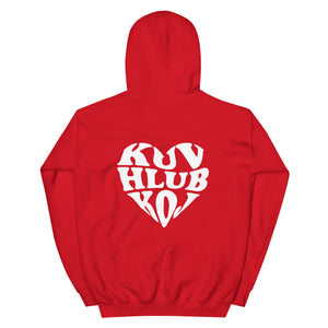 Kuv Hlub Koj Hoodie (White Font)