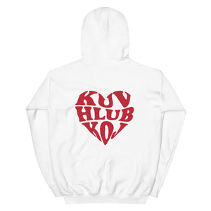 Kuv Hlub Koj Hoodie (Red Font)