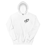 Load image into Gallery viewer, Linked in Love Unisex Hoodie *black*
